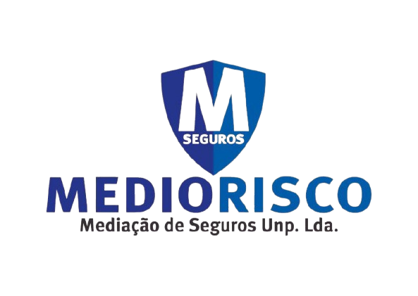 Logótipo da Mediorisco – Mediação de Seguros Unp. Lda., parceira da Lob Marks